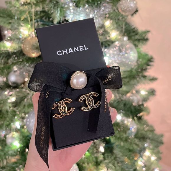 CHANEL, Jewelry, New Chanel Cc Earrings